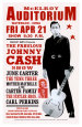 Johnny Cash: Konzertplakat, 1967