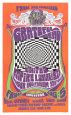 Grateful Dead - concert poster reprint, 1966